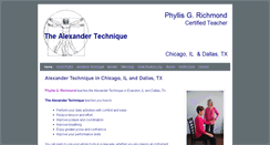 Desktop Screenshot of alexandertechniquechicago.com